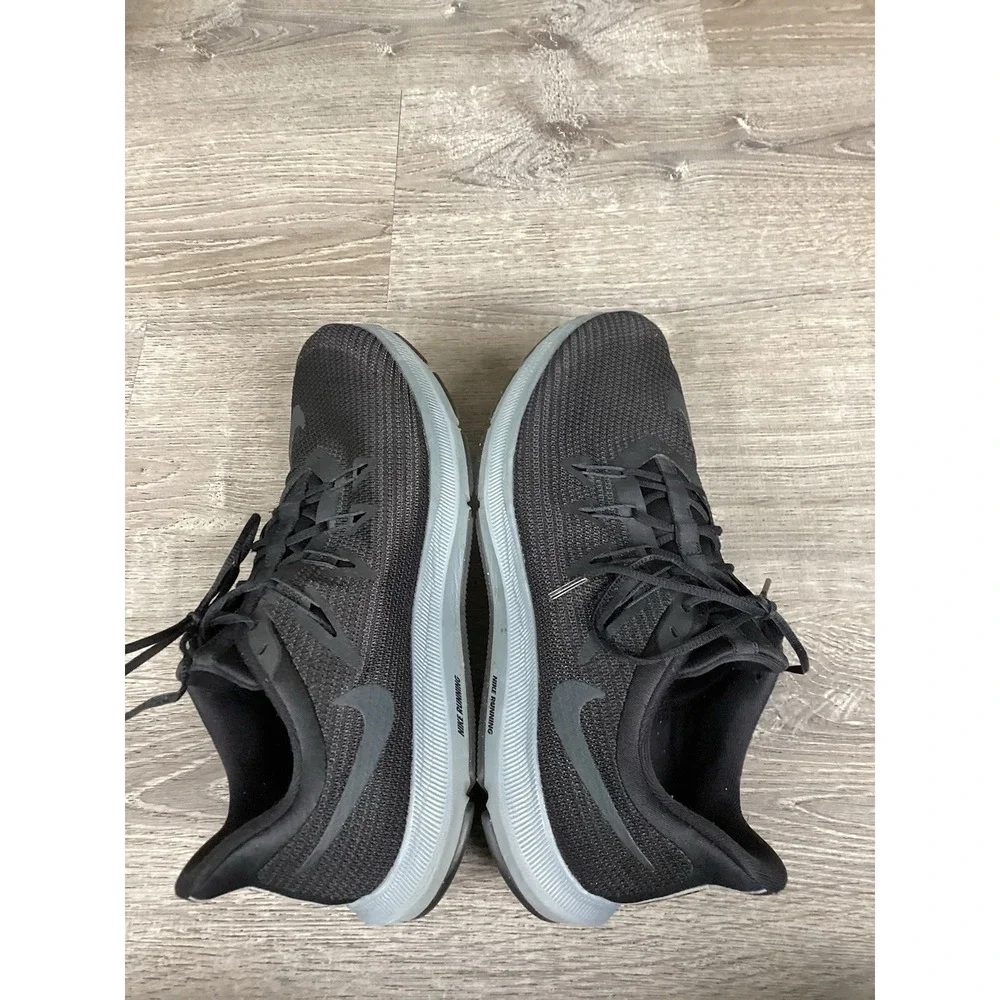 Nike Quest Men's 11.5 M Running Shoes Black Anthracite Grey AV8013-002 Sneakers